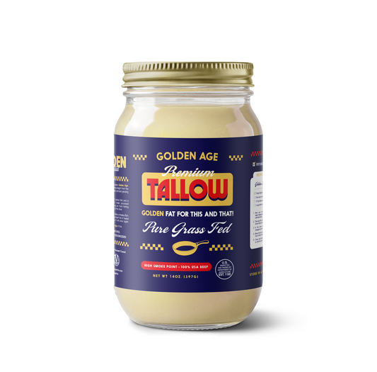 Grass Fed Beef Tallow - 14oz (Case of 6)