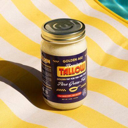 Grass Fed Beef Tallow - 14oz (Case of 6)